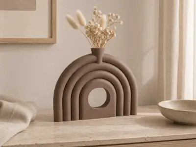 Moon Gate Vase
