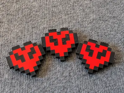 Minecraft Hardcore Heart