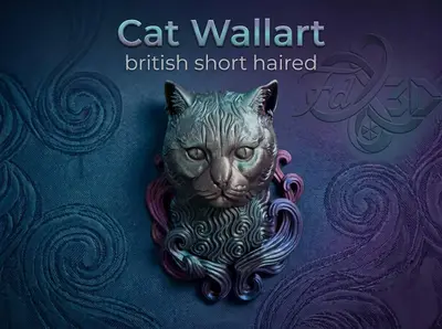Cat Wallart - british short haired