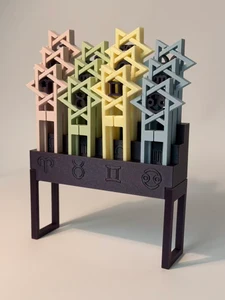 12星座拼豆—带专属收纳底座