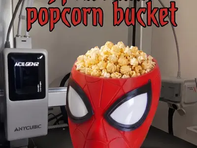 Spiderman Popcorn Bucket 3 colors