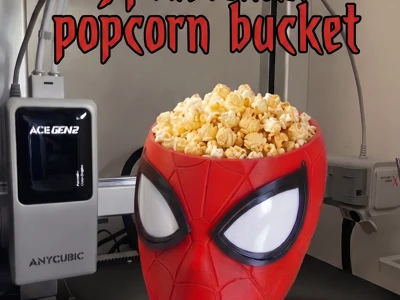 Spiderman Popcorn Bucket 3 colors