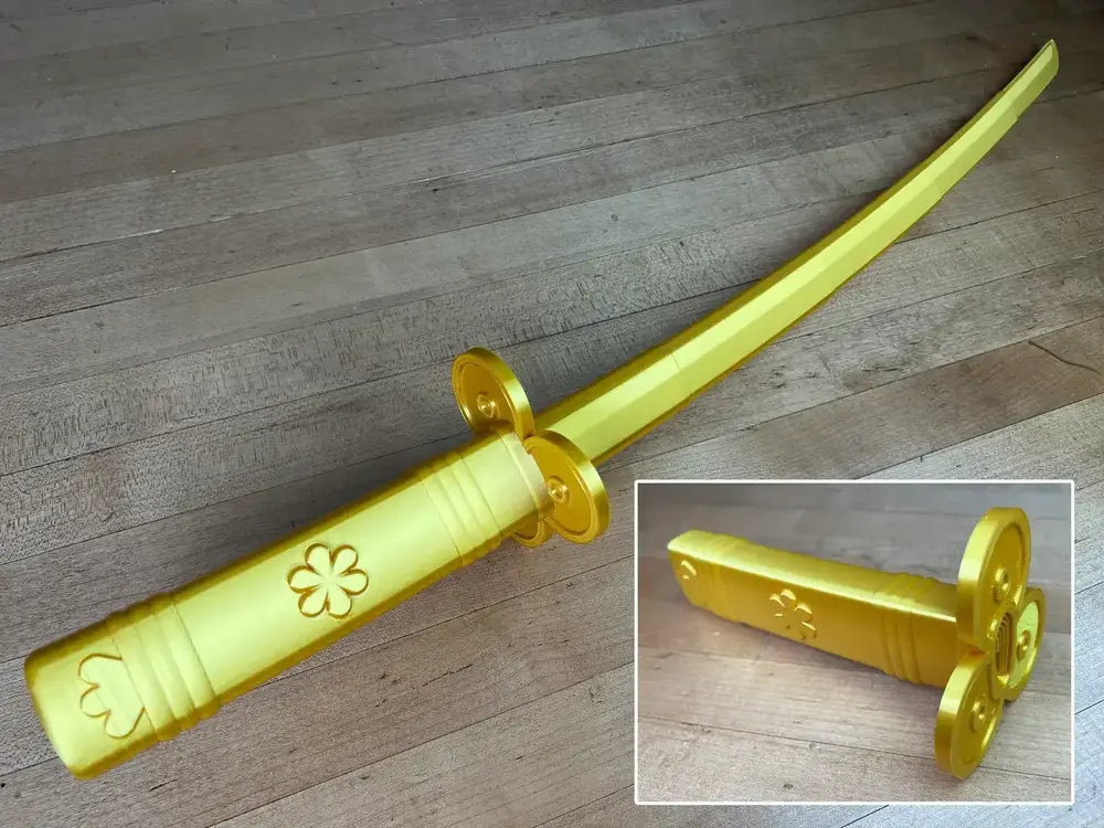 Enma Print-in-Place Collapsing Sword