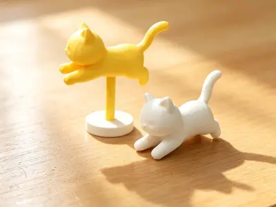 The little cat that can fly 会飞的小猫
