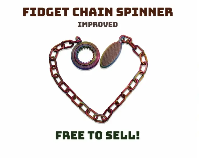 Fidget Chain Spinner (DOMINIO PÚBLICO)