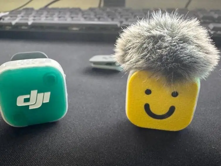 Cubierta de cara sonriente para DJI Mic Mini 2