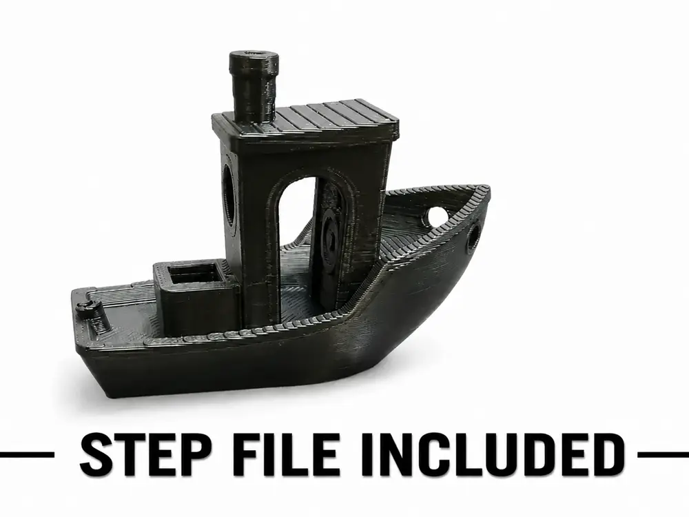 Original 3DBenchy | High Quality Print Profile! STEP File included!