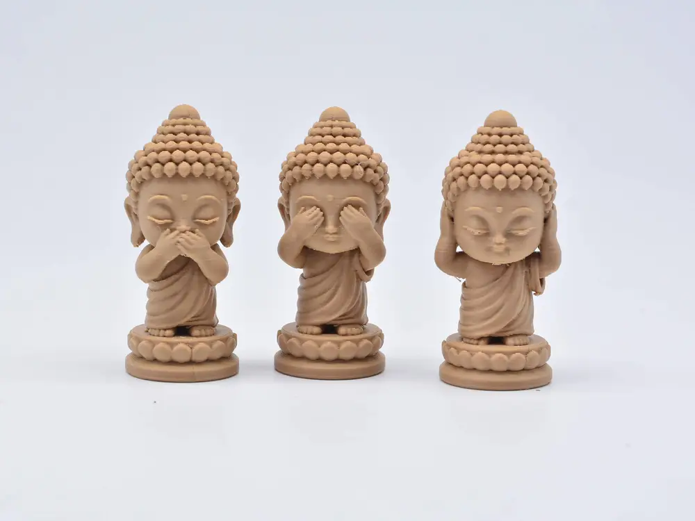 Chibi Buddha Trio – See, Hear & Speak No Evil