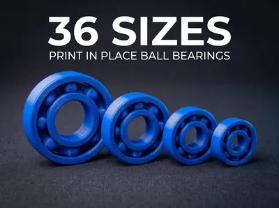 PIP Ball Bearings | 36 Sizes | 608 6000 6200 6300