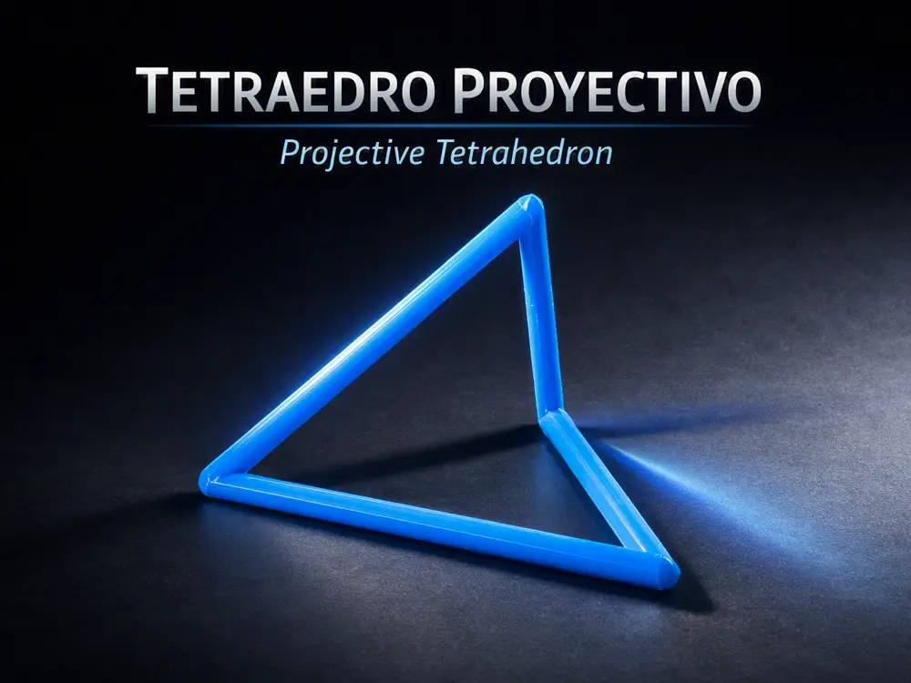 Projective Tetrahedron / Tetraedro Proyectivo