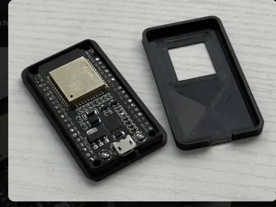 Carcasa de ajuste perfecto para ESP32-WROOM-32 (Delgada)