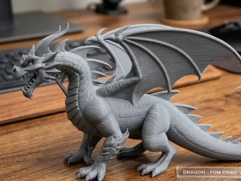 dragón enfadado