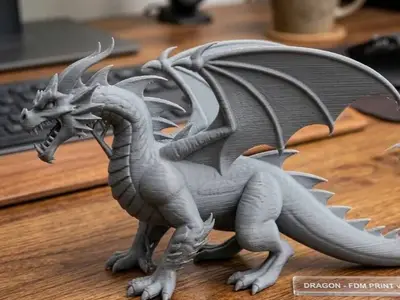 dragón enfadado