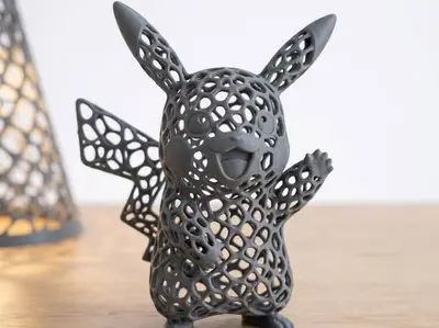 Pikachu Voronoi