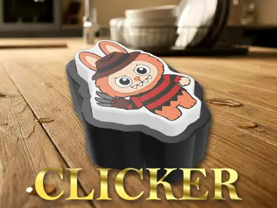 Halloween Labubu-Freddy Clicker