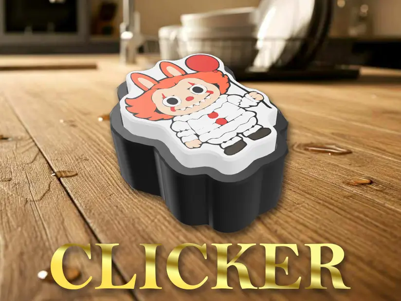 Halloween Labubu Pennywise Clicker