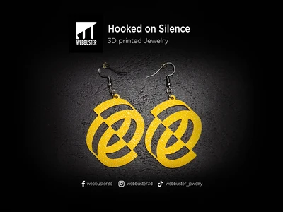 Hooked on Silence Earrings