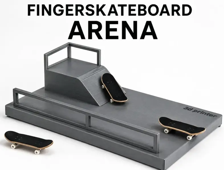 pista de fingerskateboard