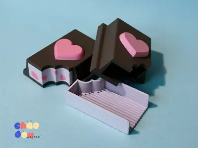 爱心巧克力拼豆铲