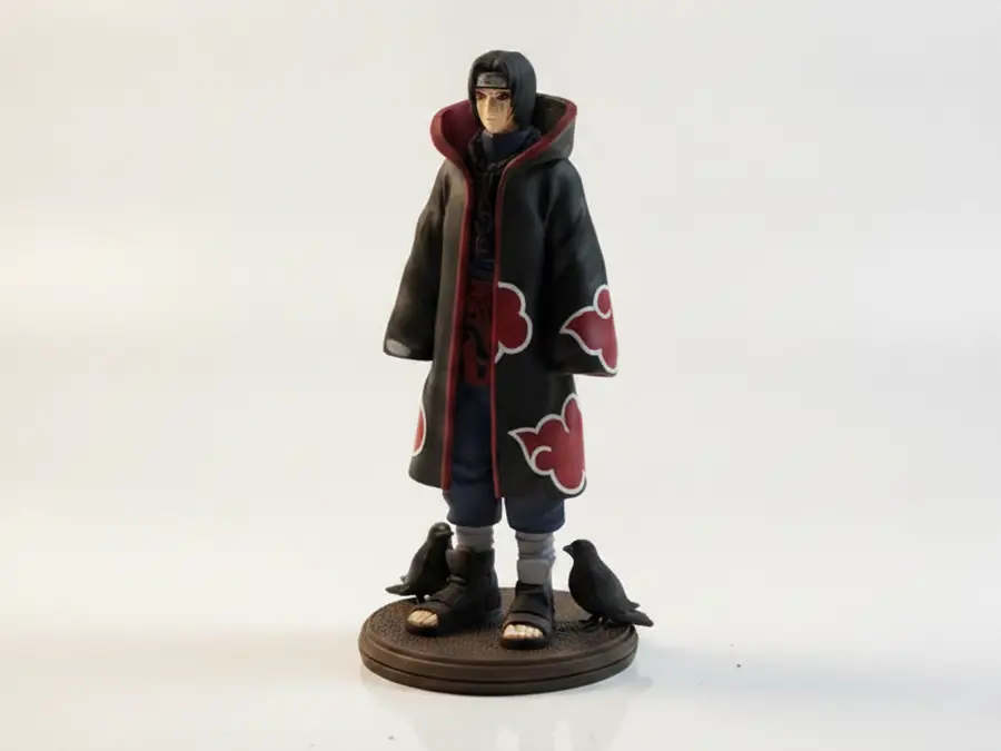 Urban Streetwear Version Of Itachi Uchiha From Naruto Figurine 3D Printable