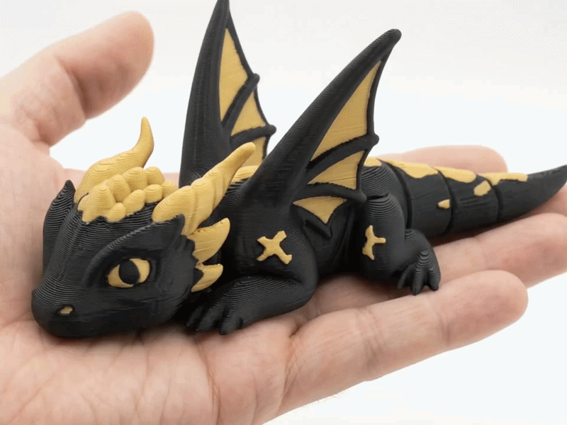 articulated fire dragon