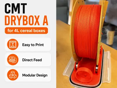 Version A - CMT Non-destructive Dry Box for 4L Cereal Boxes