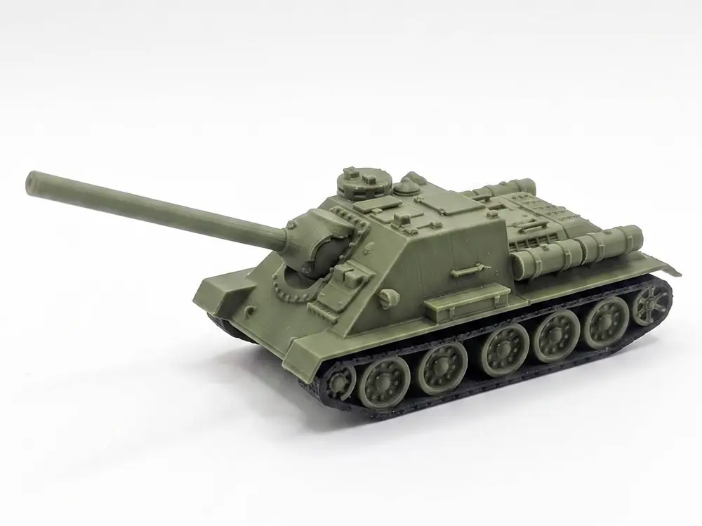 SU-100 Tank Destroyer Model 1/72