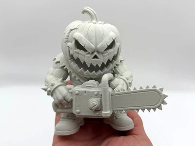 Chainsaw Pumpkin