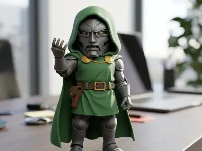 Chibi Doom Figurine