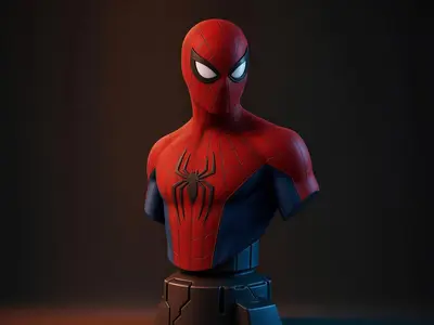 Spider Man Bust - Brand New Day
