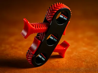 Tri-Finger Gear Clicker