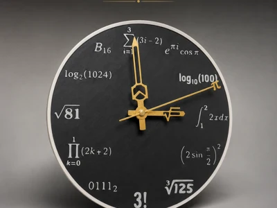 Reloj matemático / Math Clock