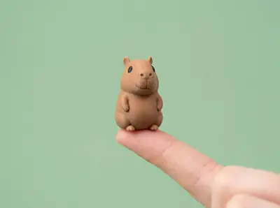 Chonklets #001 – Capybara | Single Color + Multi