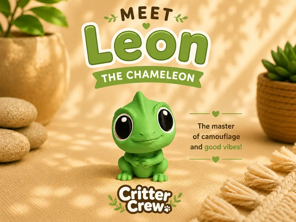 Critter Crew - Leon the chameleon
