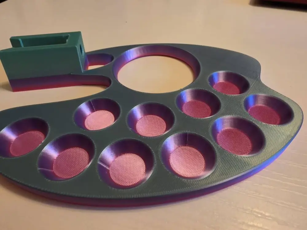 Palette MÅLA SideTray – Tavolozza 3D Compatibile con la Lavagna IKEA