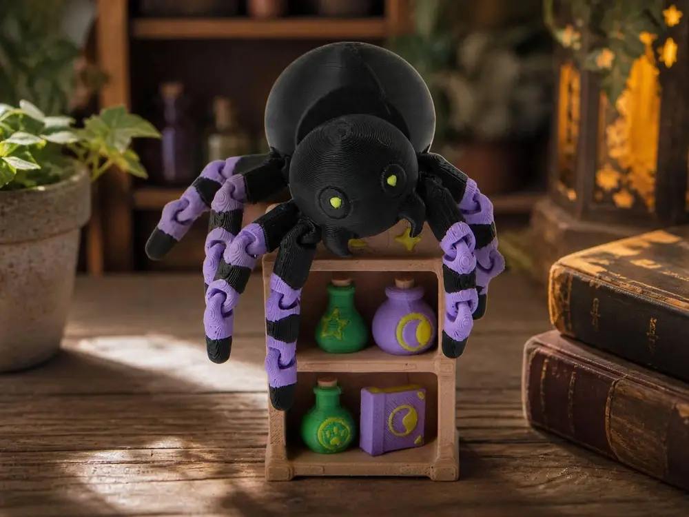 Potion Spider Flexi Toy - Halloween Fidget