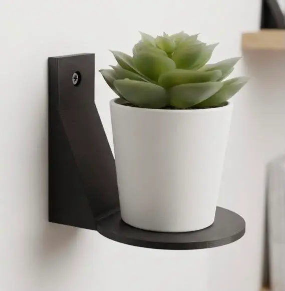 Supporto da Muro per Vasi IKEA – 2 Misure, Facile da Stampare