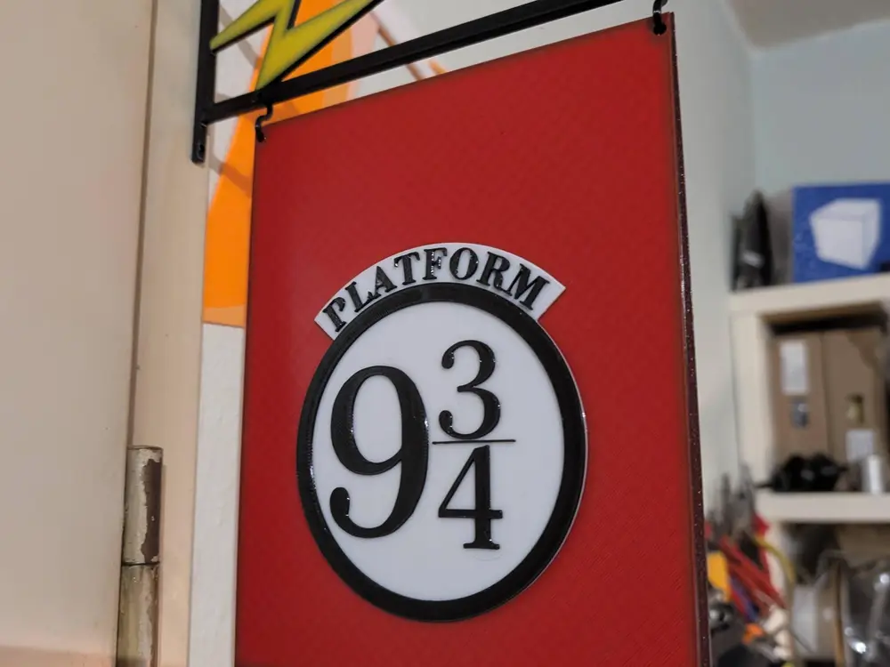 Platform 9 3/4 Sign