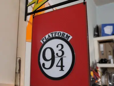 Platform 9 3/4 Sign