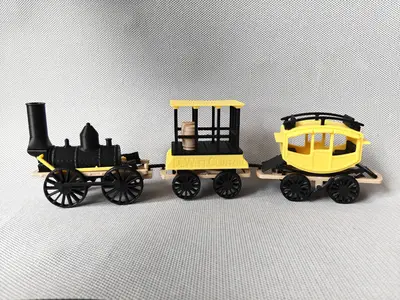 Dewitt Clinton locomotive 1:48  kit card