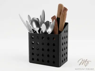 Teardrop Cutlery Drainer | 2 Sections