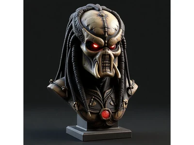 Very realistic Predator bust