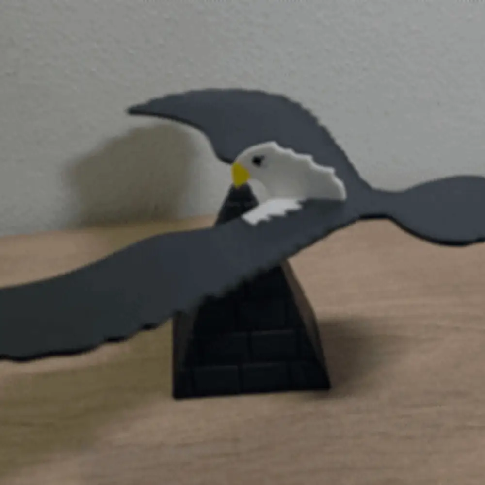 Magic Eagle - Balancing Bird Kit Card