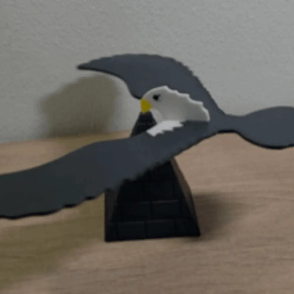 Magic Eagle - Balancing Bird Kit Card