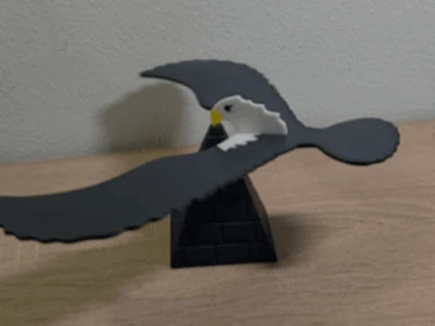 Magic Eagle - Balancing Bird Kit Card