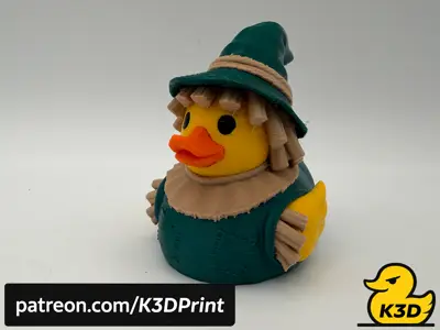 Scarecrow Wizard of Oz Jeep Cruise Duck