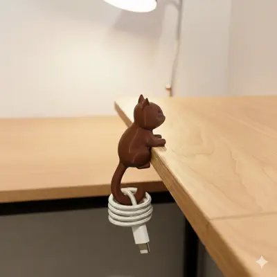 Desk Squirrel Cable Organizer