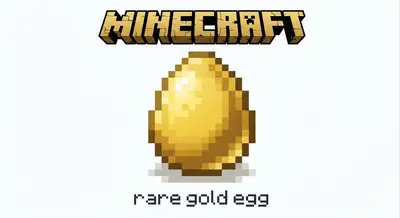 Minecraft Rare Gold Egg - Il Santo Graal delle Uova (Ora Stampabile!)