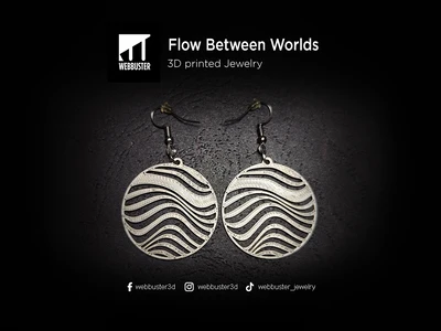 Flow Between Worlds Earrings