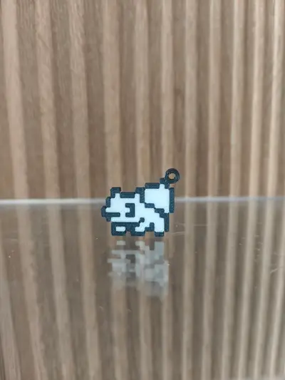 Pokemon | 8-Bit Bulbasaur Keychain